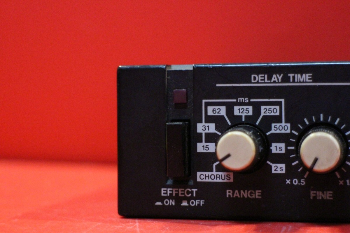 USED BOSS RPD-10 RPD 10 Digital Panning Delay Micro Rack Series