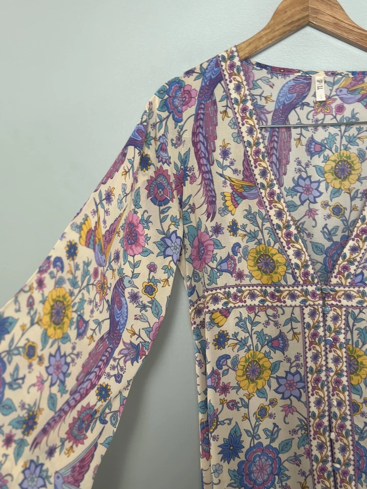 MUESTRA Vestido Manzanilla Lovebird Designs Hechizo; Impecable, Circa 2016 🦄 Foto 3 de 4