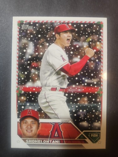 2023 Topps Holiday - #H17 Shohei Ohtani