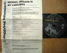 MICHAEL JACKSON IS MY LABELMATE - V.A. Promo-CD & Info - Die Hexen * Smiles In B