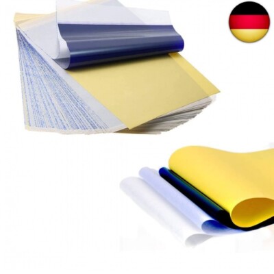 20 Blatt Tattoo Transferpapier Papier, Tattoopapier A4 Kohlepapier, um perfekte