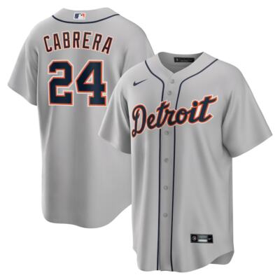 Detroit Tigers Miguel Cabrera #24 Nike Men's *ALL COLORS* Official MLB  Jersey