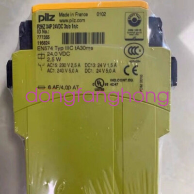 PILZ safety relay P2HZ X4P 24VDC 3n/o 1n/c 777355 NEW FedEx or DHL or UPS