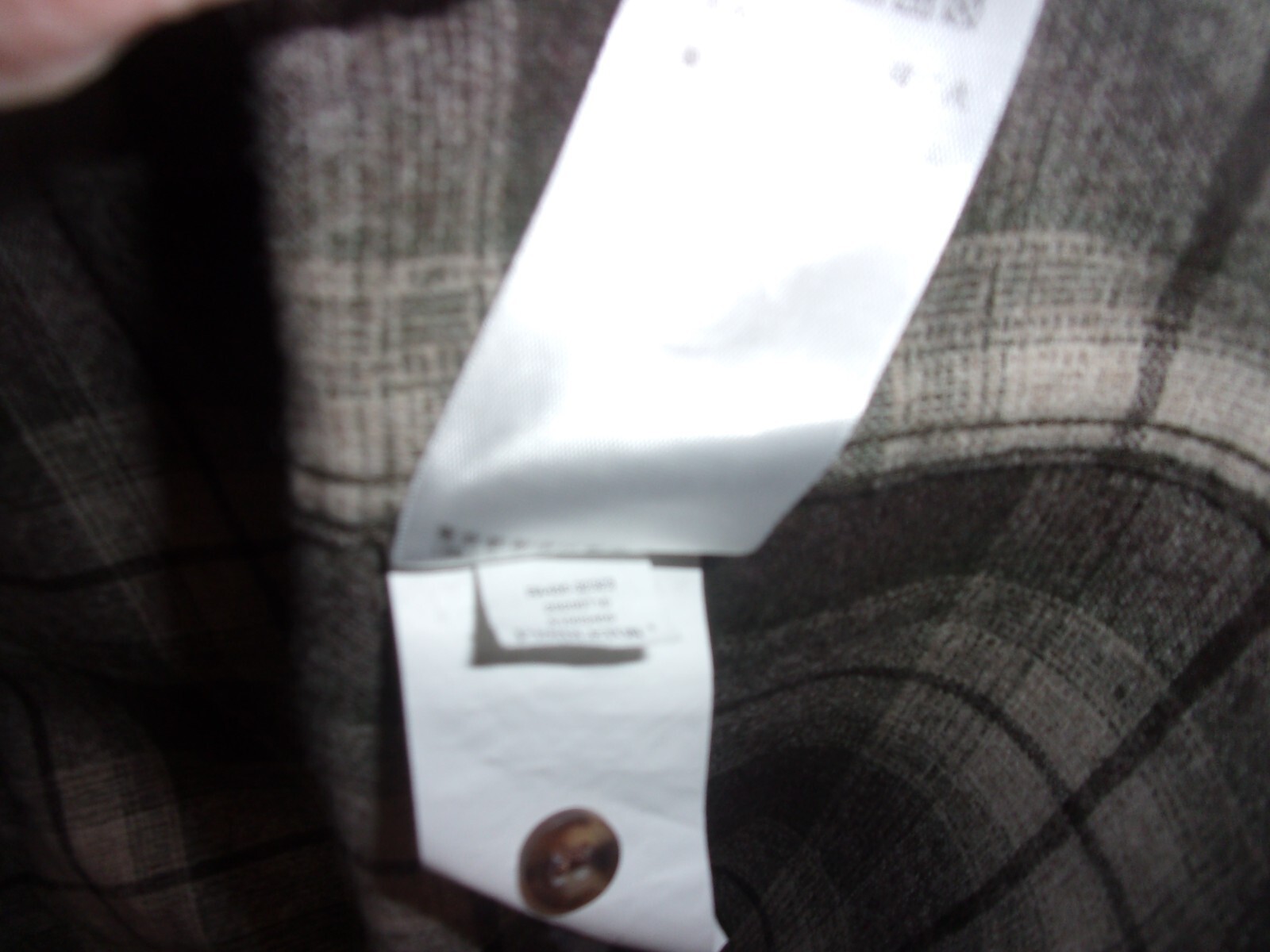 MENS BROWN PLAID WOOL PENDLETON ELBOW PATCH LONG … - image 10