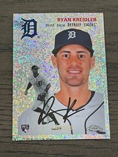 2023 Topps Chrome Platinum Speckle Refractor Ryan Kreidler RC #162 Tigers /150