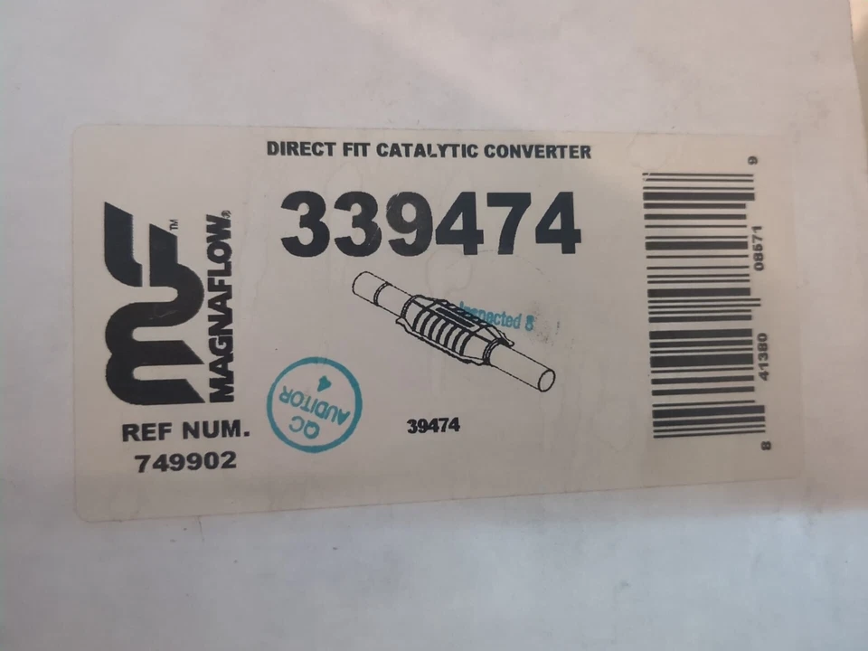 Magnaflow 339474 Catalytic Converter - Fits 88-93 Chevy/GMC K1500, C2500, Astro - Image 2 of 2