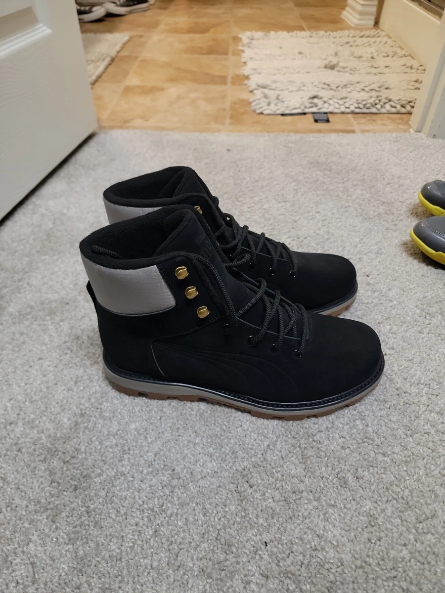 Puma boots mens black 2025