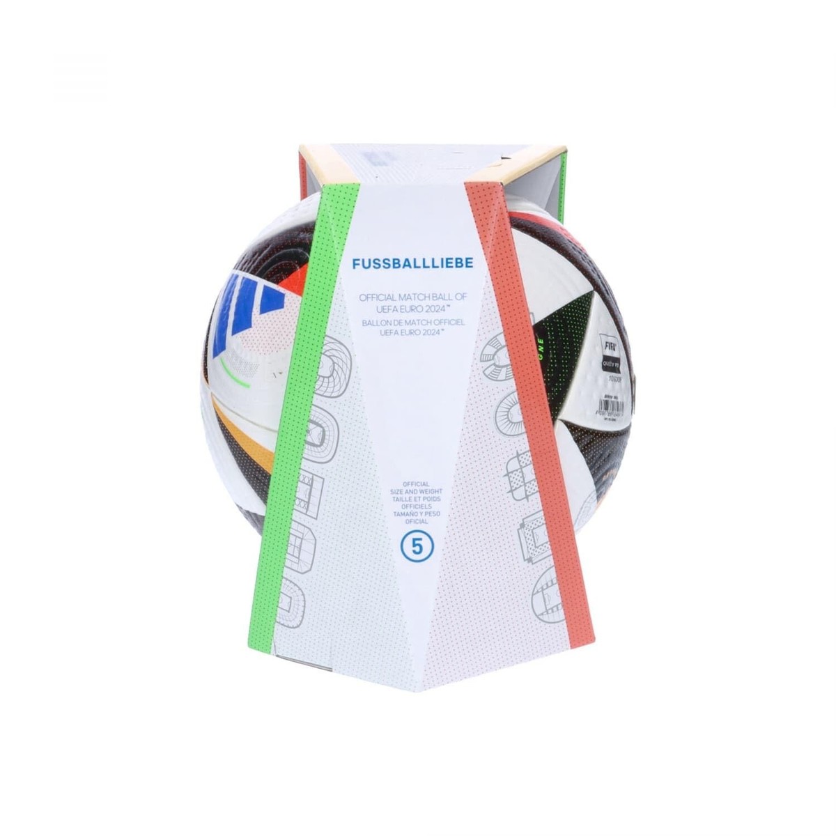 UEFA EURO 2024 Germany Official Match Ball Soccer Ball Size