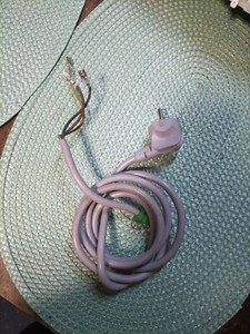 Ersatzteil AEG  -  Waschmaschinen Anschlusskabel Stromkabel Netzstecker