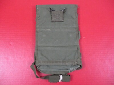 WWII US Army Canvas 3-Pocket Grenade Carrier Belt Pouch
