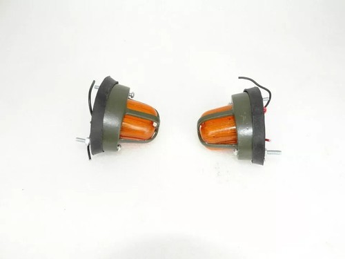 FITS FOR FORD JEEP WILLYS PARKING LIGHT PAIR WITH GRILL NEW BRAND - Picture 6 of 7