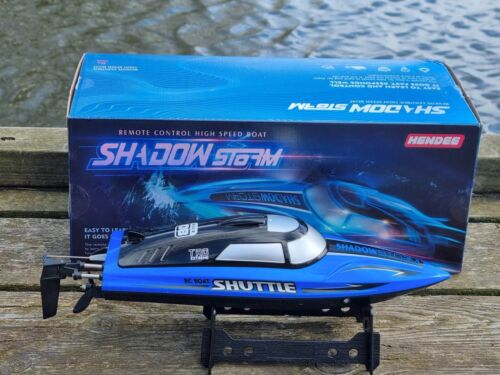 RADIOCOMANDO JET BOAT ALTA VELOCITÀ RACING RTR VELOCE GRANDE HENG LUNGO RC ATLANTIC - Foto 14 di 23