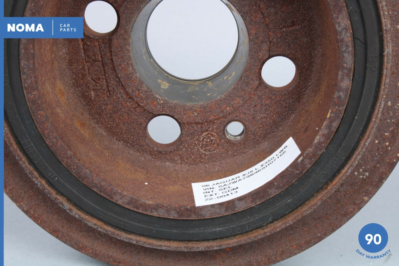 0609 Jaguar XJ8 Vanden Plas X350 Engine Crankshaft Damper Pulley