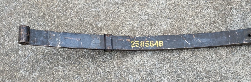 1966 1967 Chrysler New Yorker левая задняя листовая пружина в сборе новый из старых запасов MoPar - Изображение 4 из 4