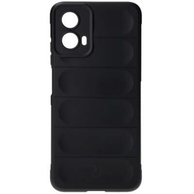 Handyhülle für Motorola Moto G34 5G Bizon Case Cover Futeral Tasche Schwarz