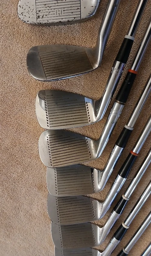 TZ GOLF - VINTAGE BLADES RARE HB PowerBilt Levelume 2-W w/Putter 10 Club Set, RH - Image 4 of 4