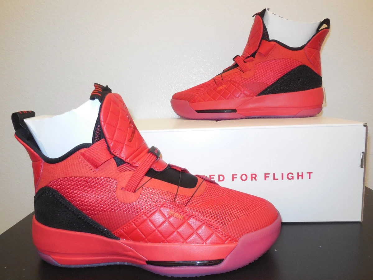 Youth Nike Air Jordan XXXIII GS 33 Shoes AJ33 Style AQ9244 600 Sz 6Y NEW