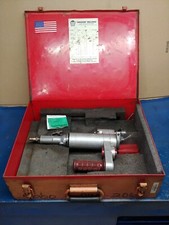 ESCO Millhog HHB-5000 Air Pipe Beveling Machine w/ Case USA Tested SN 02F10W52