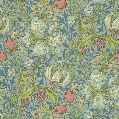 1 Rolle William Morris & Co Golden Lily Tapete DMI1G3103 Farbe Mineral