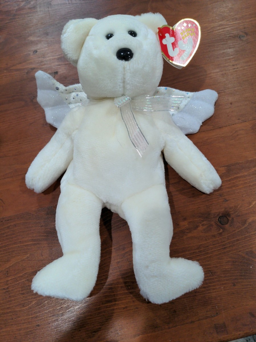 Ty Beanie Baby Herald the Bear DOB January 7, 2002 MWMT | eBay