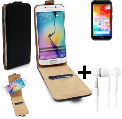 Kunstleder Hülle für Ulefone Armor X7 Handyschutz Case Flipstyle