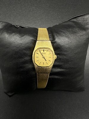 アナログ腕時計 SEIKO | Classic Quartz Gold Dial Ladies Watch Seiko Women's Gold Toned Bracelet Band Analog Watch | eBay