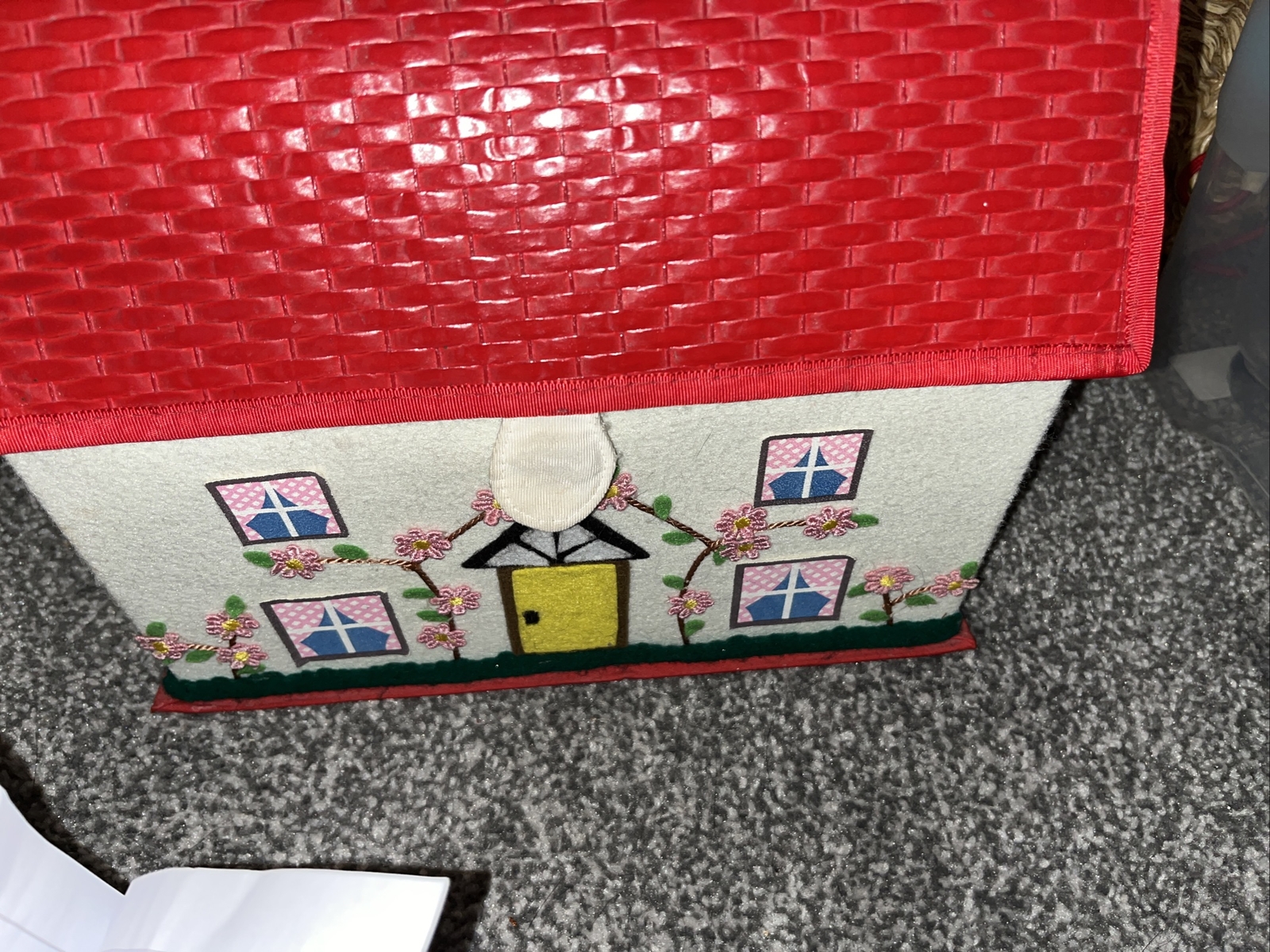 Cath kidston rare sewing box cottage large Some Slight Damage eBay