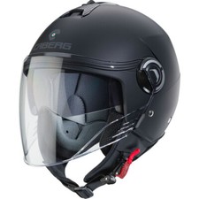 Caberg Riviera V4X Helmet, Open Face Jet Motorcycle Motorbike Scooter Matt Black