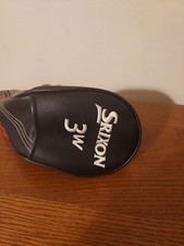 Srixon ZX 3 Fairway wood head cover black red mens golf. V