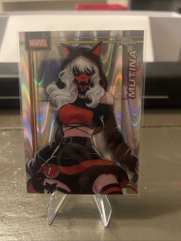 2026 Topps Chrome Marvel Comics RayWave Refractor #84 Mutina (Debut)