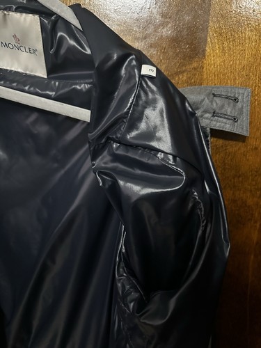 Moncler Jacket Collection Primavera /Estate Tissu Prele Men’s Sz 3 Grey /Gray - Picture 10 of 12