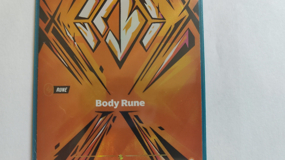 Riftbound Body Rune R04a 2026 Vendetta League of Legends TCG | eBay