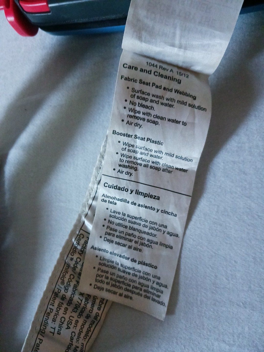 Mifold Grab Go Compact Car Booster Compact Travel 40-100lb Child Seat Blue 2016