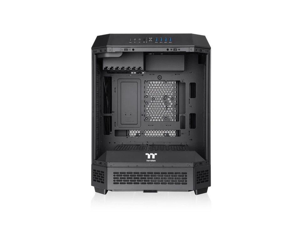 Thermaltake Tower 600 Black Mid-Tower ATX Case; 3 Tempered Glass Panels; - Image 4 of 4