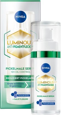 NIVEA LUMINOUS630 Anti-Pigmentflecken Pickelmale 30 ml (1er Pack), White 