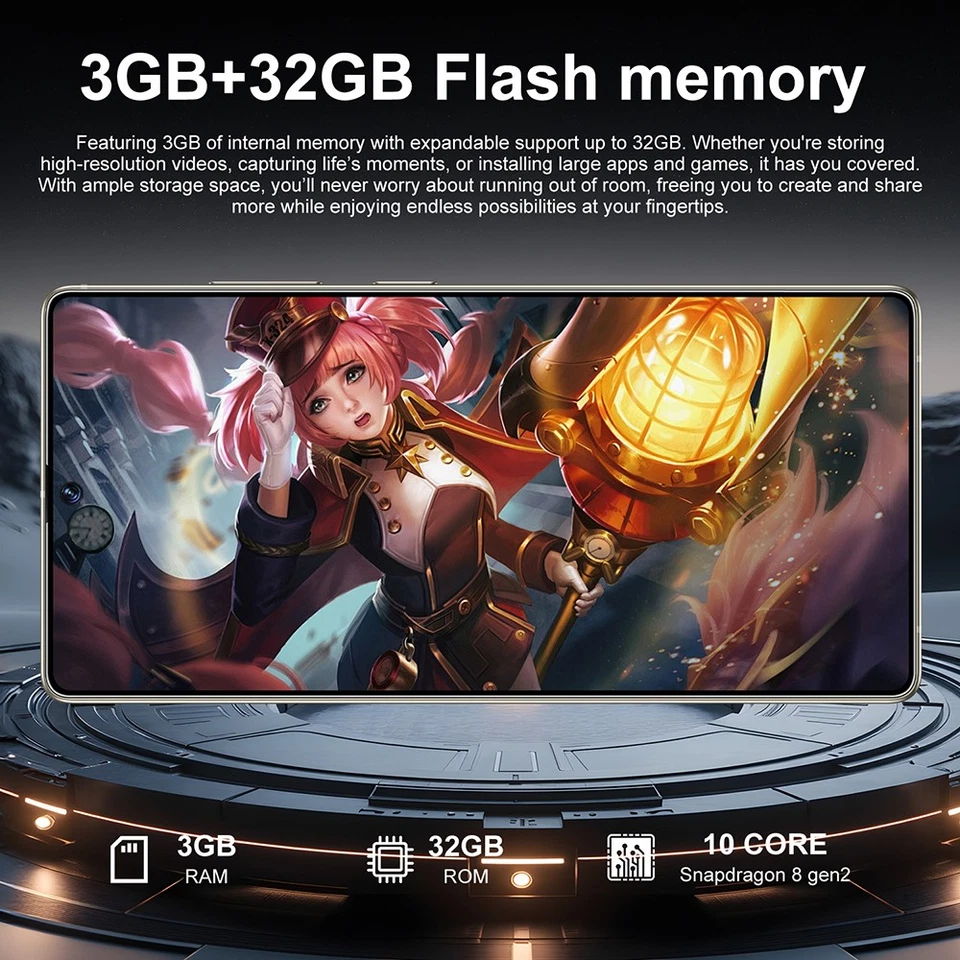 2025 S25 Ultra 5G Unlocked Smartphone Android Phone 6.8" Dual SIM Mobile Phones - Image 3 of 4