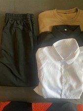 Bekleidung Paket Herren, quasi neuwertig, Gr. L, Hose, 2 Hemden und 1 Sweatshirt