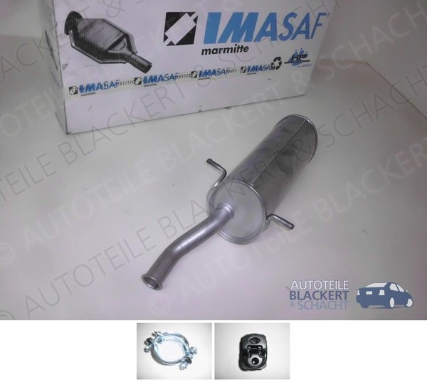 Imasaf ESD Auspuff Endtopf für Citroen Xsara Picasso (N68) 1.8 16V-image