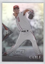 2014 Bowman Platinum Prospects AJ Cole #BPP43 6s7