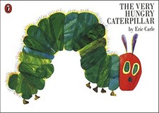 THE VERY HUNGRY CATERPILLAR By Eric Carle - Hardcover Excellent Condition 