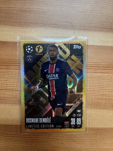Topps Match Attax CL 24/25 No. LE FE 4 Ousmane Dembele Limited First Edition