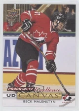 2019 Upper Deck UD Canvas Program of Excellence Beck Malenstyn #C266 Rookie RC