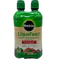 Miracle Gro Liquafeed All Purpose Plant Food Fertilizer, 4 Pack,400 sq. ft. {M}