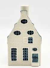 KLM Airlines Dutch Blue Delft BOLS Canal House #39 Porcelain New Empty Miniature