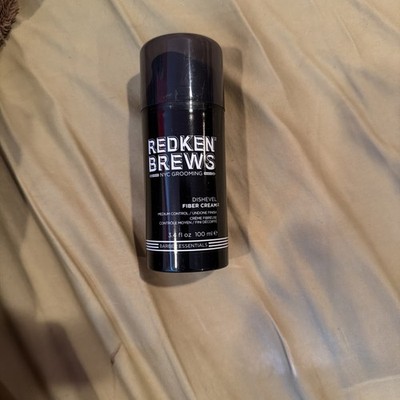 REDKEN BREWS DISHEVEL FIBER CREAM 3.4 OZ NEW