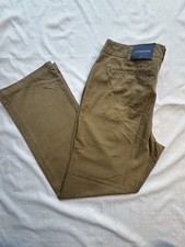 NWT Lands  End Fit 2 WR HRTG STLG Chino 12x32 French Walnut Brown Pants