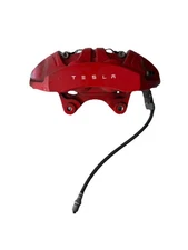 ♦️2017-2023 TESLA MODEL 3 FRONT RIGHT SIDE BRAKE CALLIPER RED OEM, 1044642-00-F