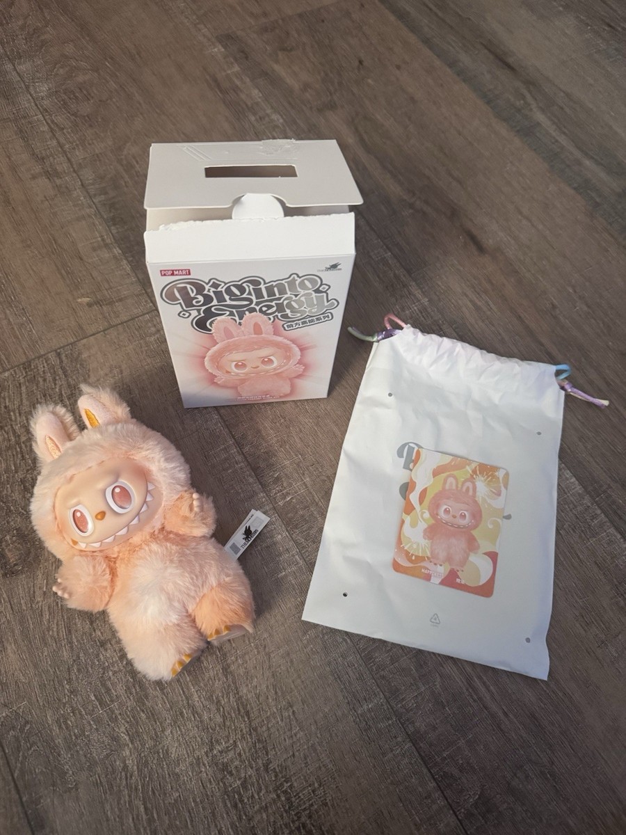 Labubu Big Into Energy Happiness - Authentic Pop Mart (USA - Ship