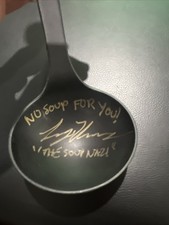 Seinfeld Soup Nazi Signed Soup Ladle Autograph No Soup For You Larry Thomas