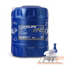 MANNOL 20 L LONGLIFE 504/507 5W-30 MOTORÖL FÜR VW 504 00/507 00 MB 229.51 + HAHN MANNOL 20 L LONGLIFE 504/507 5W-30 MOTORÖL FÜR VW 504 00/507 00 MB 229.51 + HAHN